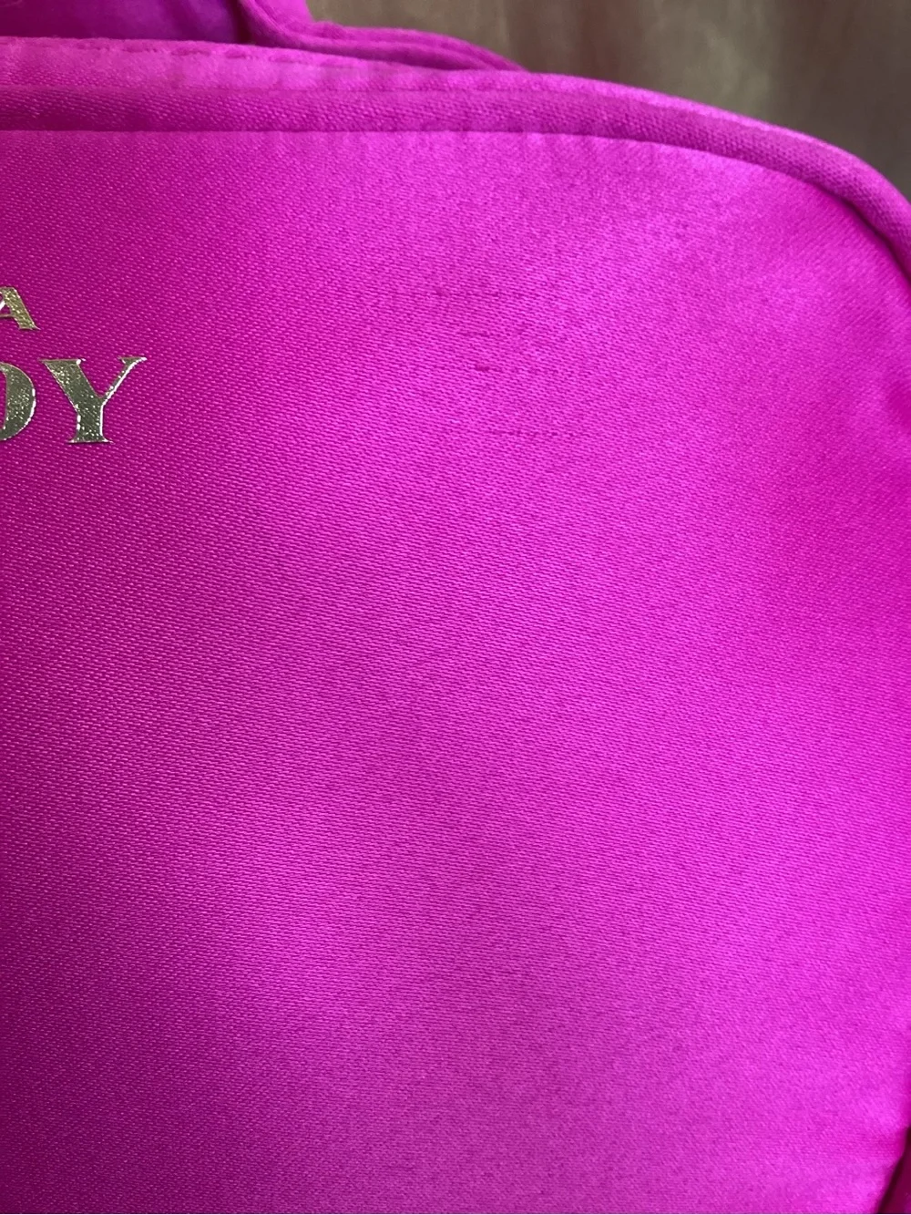 Prada Candy Pink Cosmetic Pouch